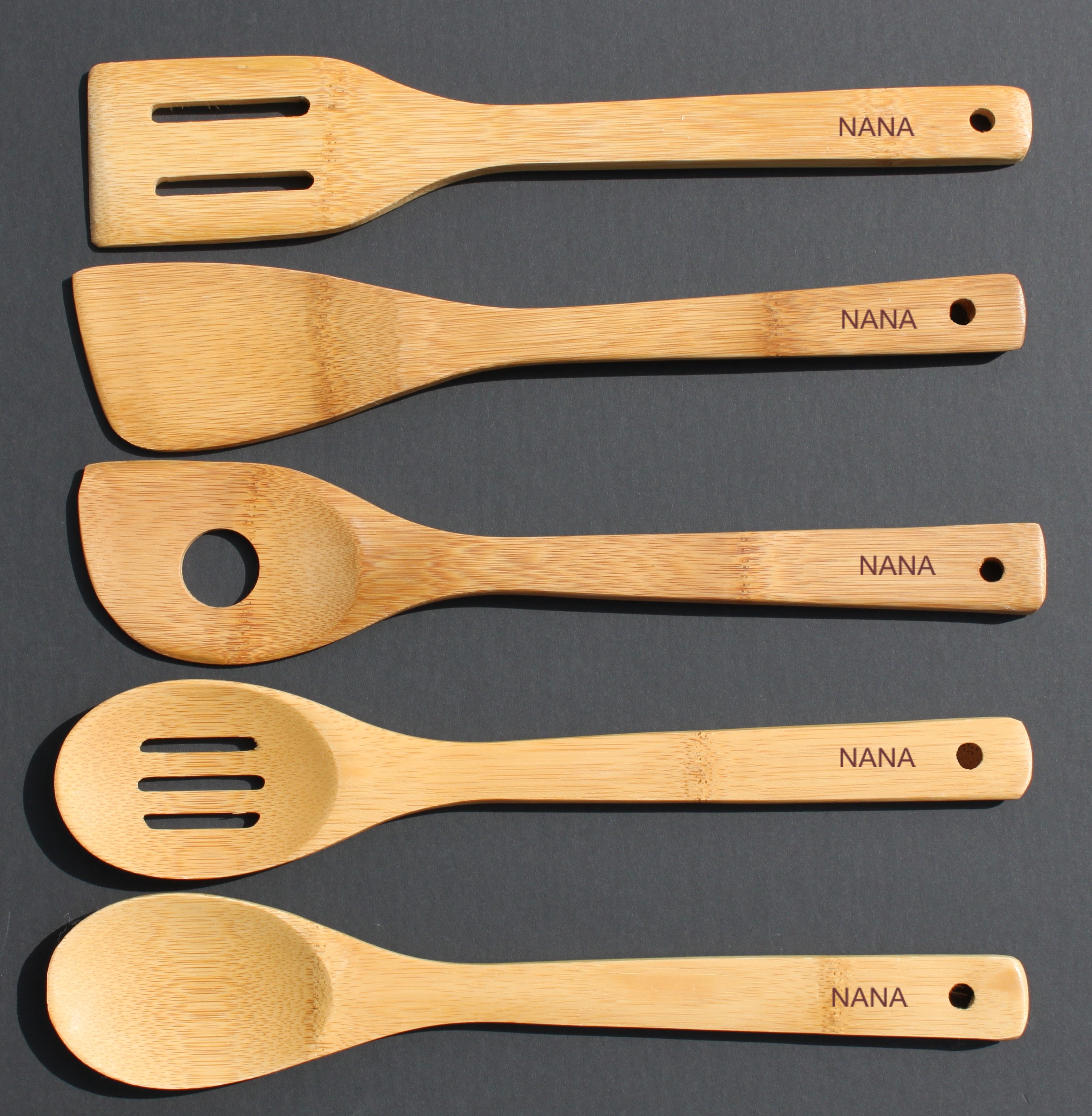 5 Totally Bamboo Spoons