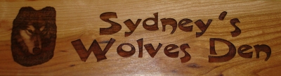 Sydney's Laser Sign