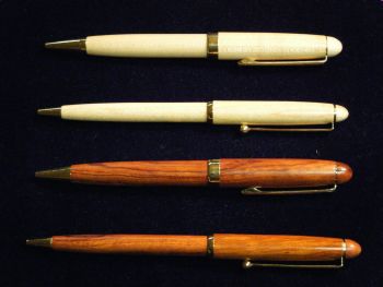 Wood pens custom engraved